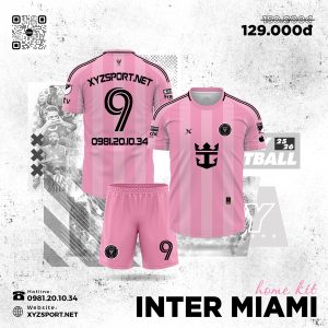 Áo Bóng Đá Inter Miami Sân Nhà 2025 Màu Hồng