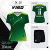 Ra Mắt Áo Bóng Chuyền V150 Màu Xanh Ve Chai Nổi Bật